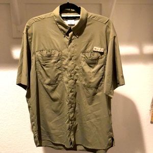 (4 for $20) Columbia PFG Short-Sleeve ButtonDown